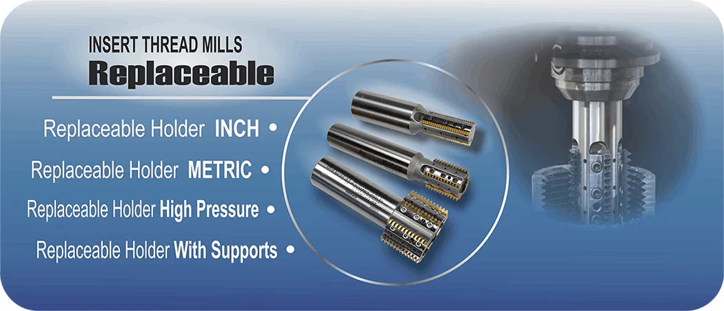 Picture of Advent Tool RM40-20-F14 4" 14Fl Quadmill Replaceable Threading